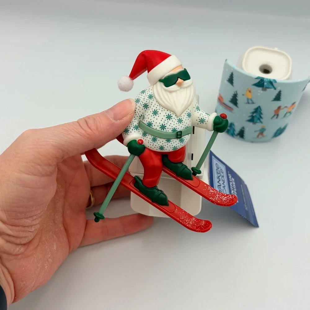 Yankee Candle‎ ScentPlug Diffuser Base Set Winter Ski Santa Sleigh Gifts